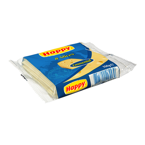 Happy Emmental 8 Slice Cheese - 150g