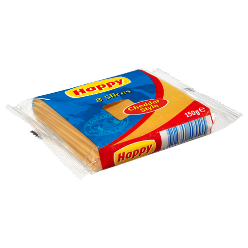 Happy 8 Slice Cheddar - 150g