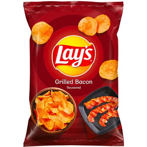 Layes Grilled Bacon Flouvered - 13g