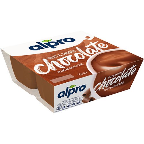 Alpro Silky & Smooth Chocolate Plant Based Dessert - 125g