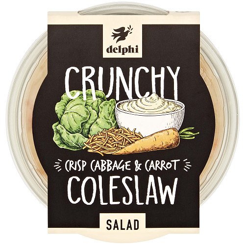Delphi Crisp Cabbage And Carrot Coleslow Salad - 230g