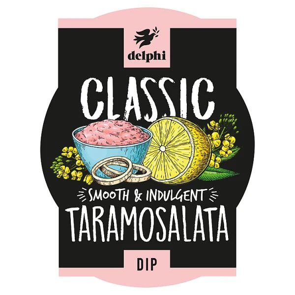 Delphi Classis Smooth & Indulgent Taramosalata Dip - 170g