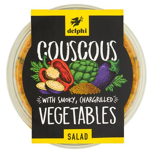 Delphi Couscous With Smoky, Chargrilled Vegetables Salad - 160g