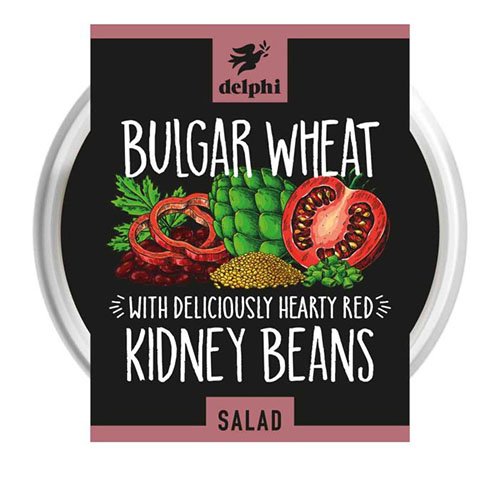 Delphi Bulgar Wheat With Deliciously Hearty Red Kidney Beans Salad - 200g