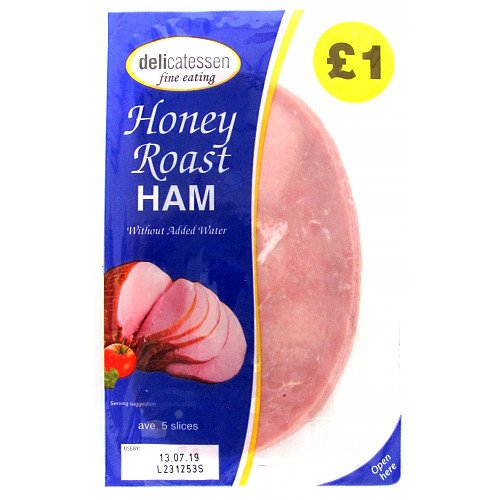 Delicatessen Honey Roast Ham - 90g