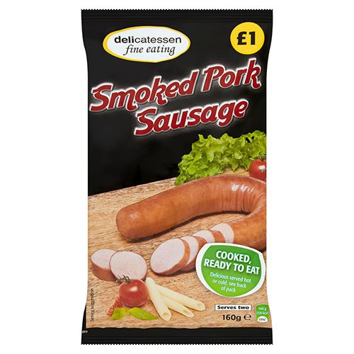 Delicastessen Smoked Pork Sausage - 160g