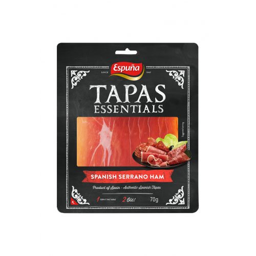 Espuna Tapas Spanish Serrano Ham - 70g
