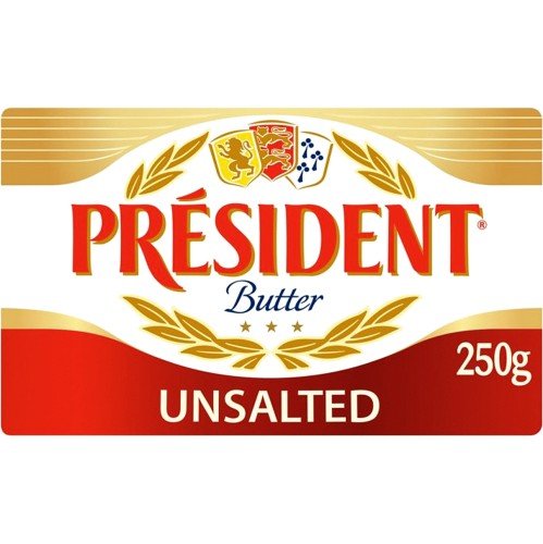 President Butter Unsalted - 250g