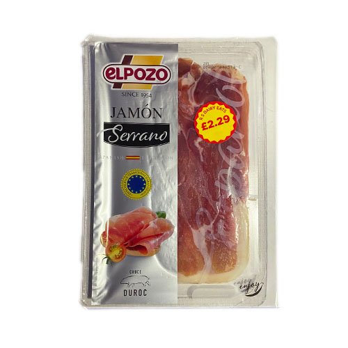 Elpozo Jamon Serrano - 220g