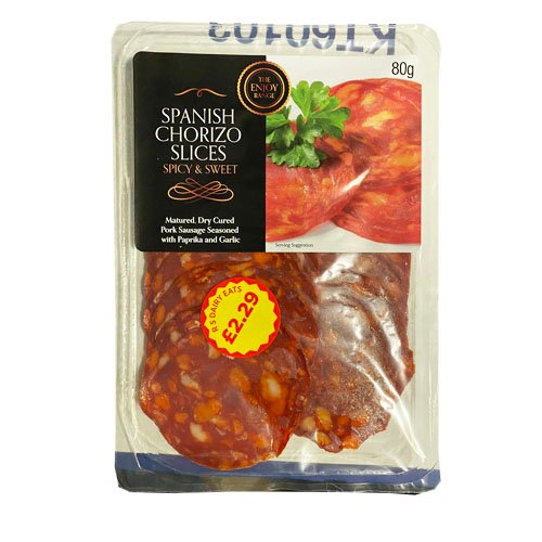 Spanish Chorizo Slices Spicy & Sweet - 80g