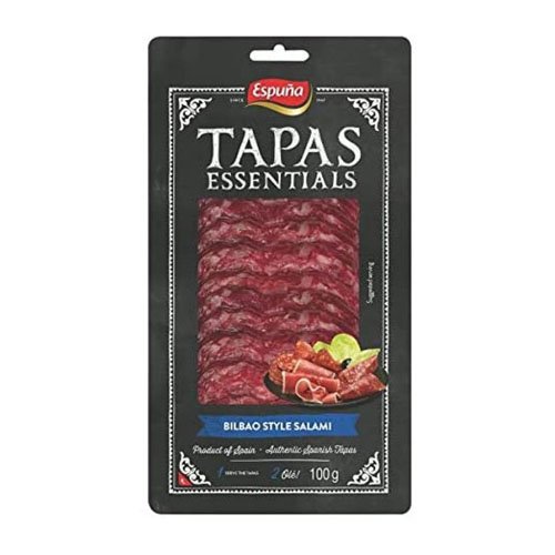 Espuna Tapas Bilboa Style Salami - 100g