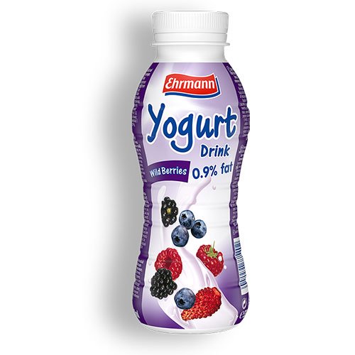 Ehrmann Yogurt Drik Wildberries - 330ml