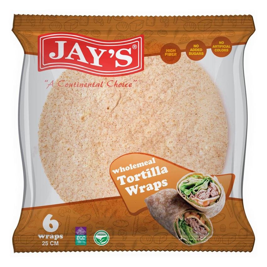 Jay'S 6 Whole Wheat Tortilla