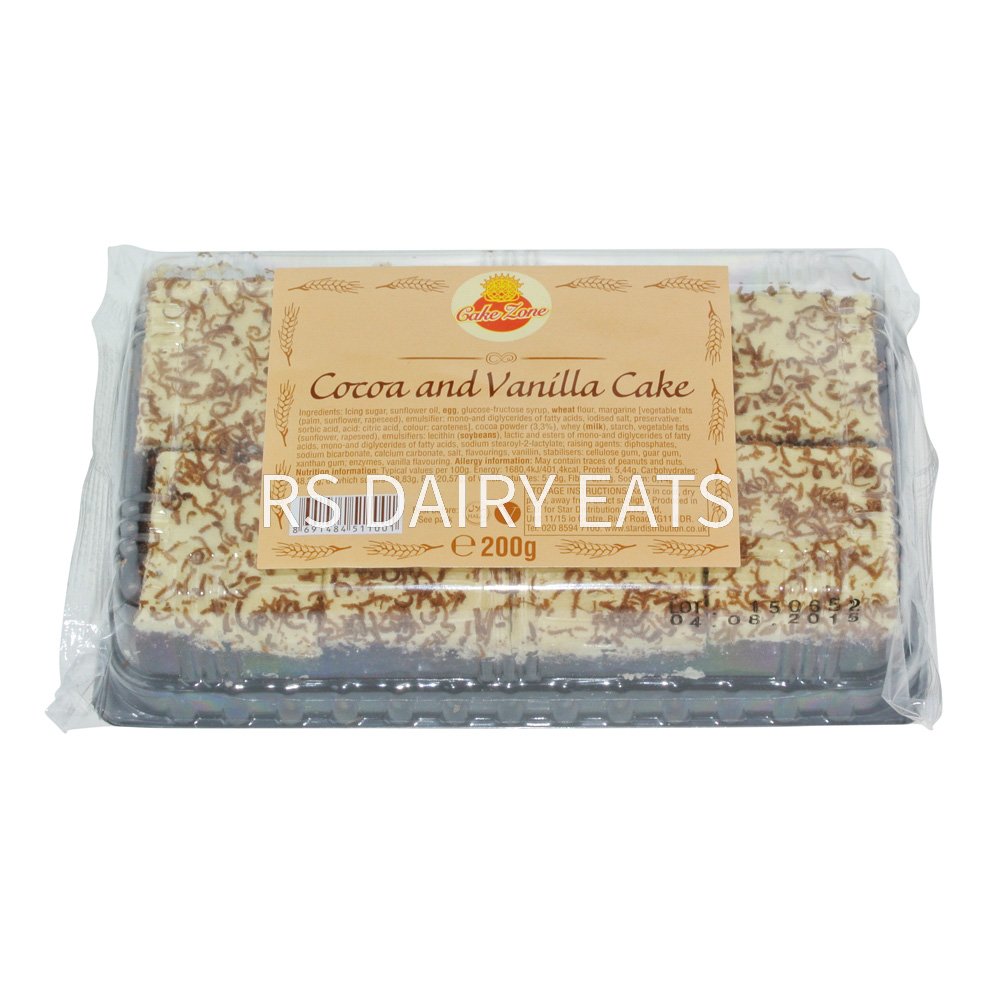 Cake Zone Cacao & Vanilla Cake