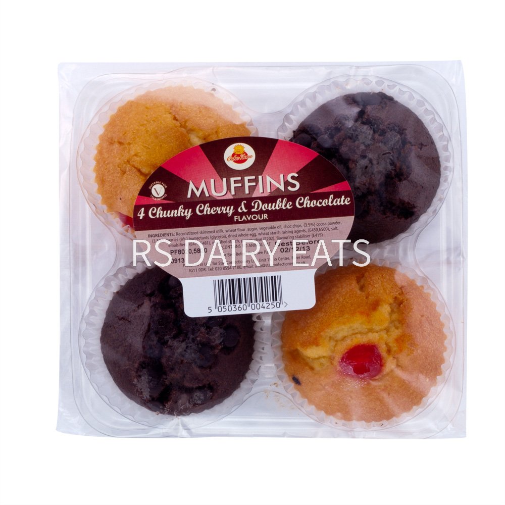 Cake Zone Double Chocolate & Cherry Muffins