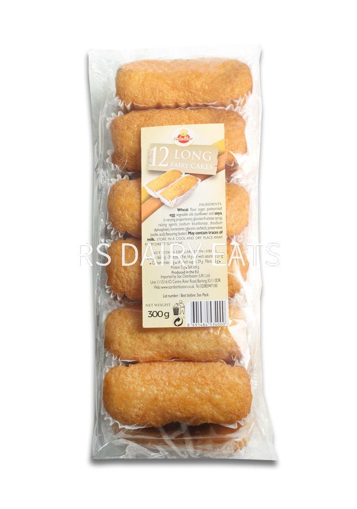 Cake Zone Long Fairy Cakes