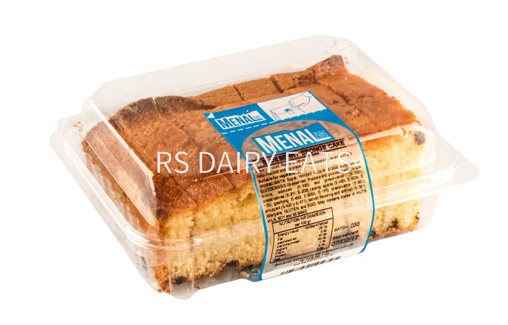 Menal Blueberry Sliced Sponge Cake