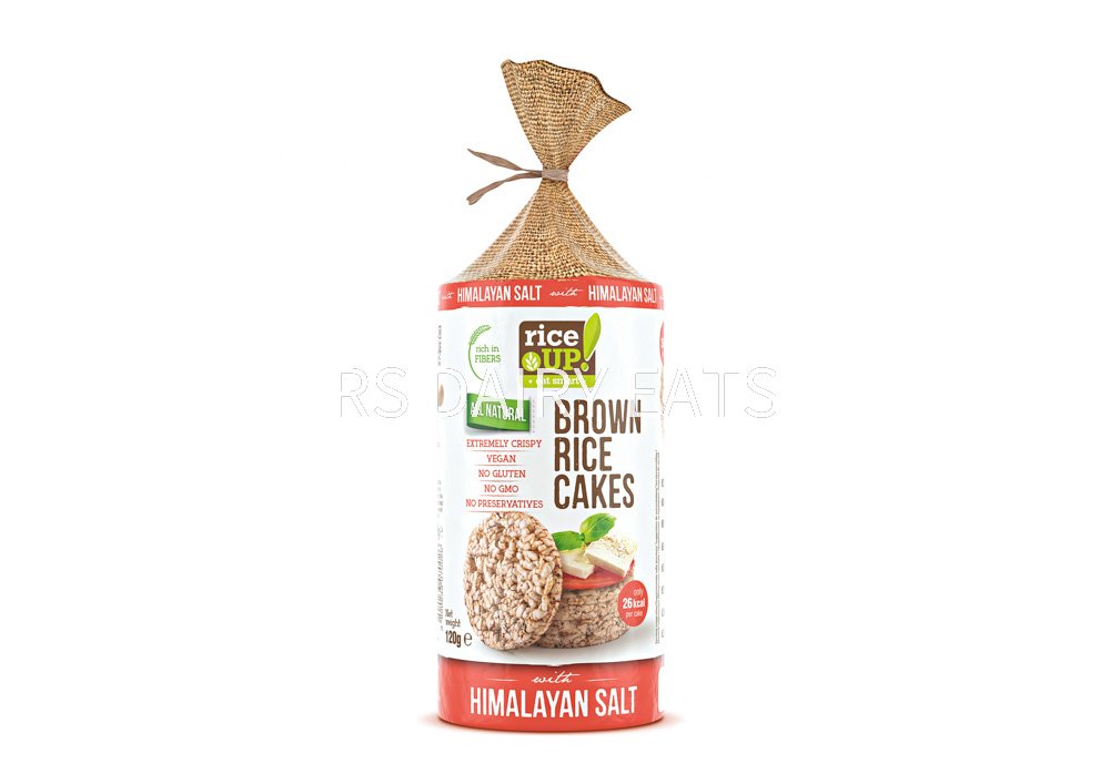 Rice Up Himalayan Salt Rice Cakes 120Gr