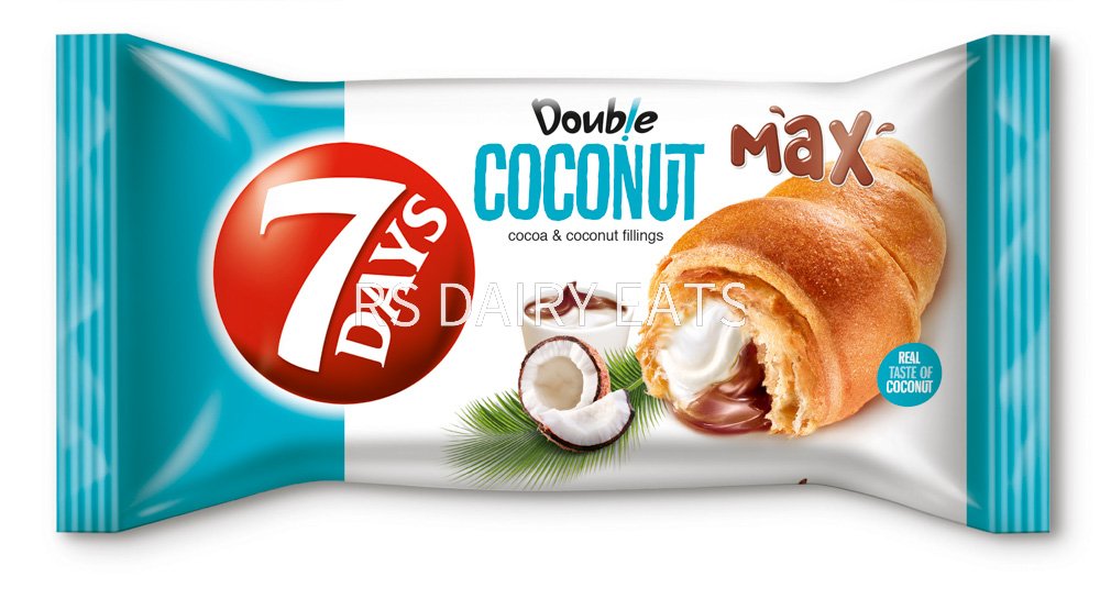 7 Days Double Cocoa & Coconut 80Gr