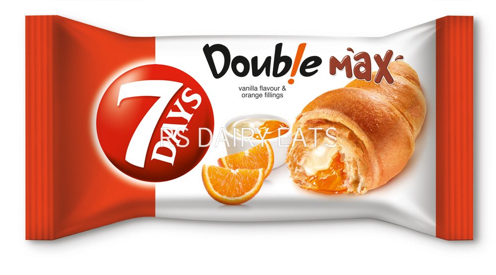 7 Days Double Vanilla & Orange 80Gr
