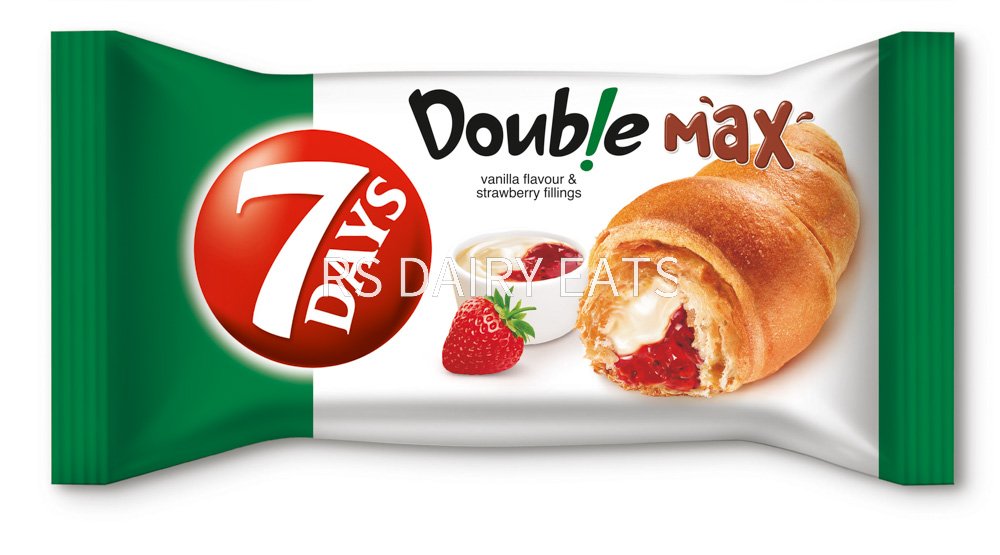 7 Days Double Vanilla & Strawberry 80Gr
