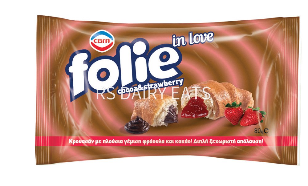 Folie Cacao & Strawberry Croissant