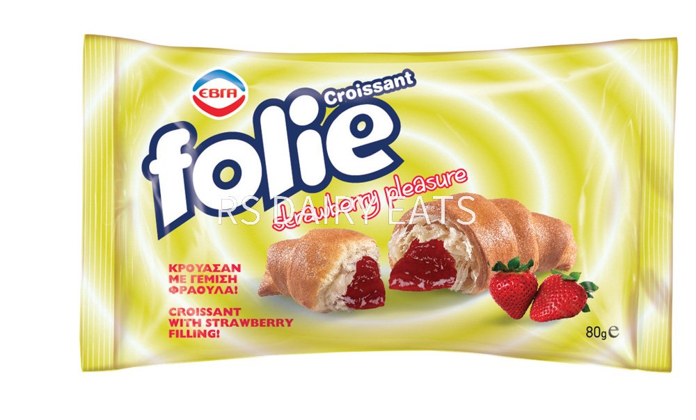 Folie Strawberry Croissant