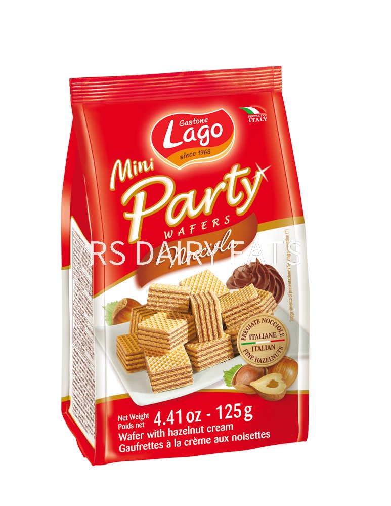 Gastone Lago Hazelnut Mini Party Wafers