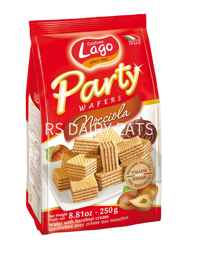 Gastone Lago Hazelnut Party Wafers