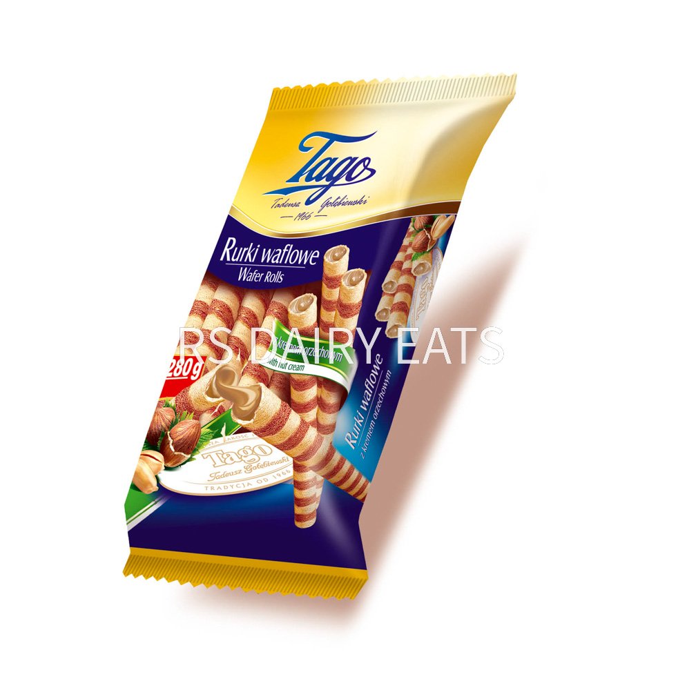 Tago Nut Wafer Rolls 280Gr